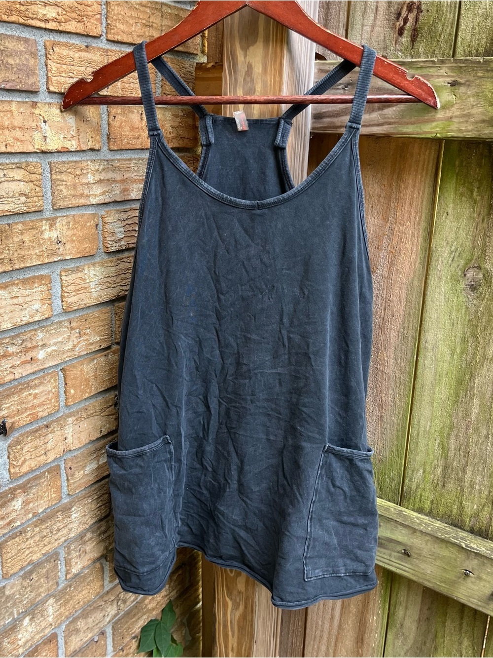 FP Movement by Free People Black Washed HotShot Dress